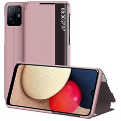 Чехол-книжка Smart View Cover для Xiaomi Redmi 10A, Розовый / Rose Gold