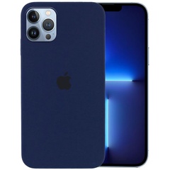 Чехол Silicone Case Full Protective (AA) для Apple iPhone 13 Pro (6.1") Синий / Deep navy