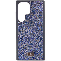 TPU чехол Bling World Rock Diamond для Samsung Galaxy S23 Ultra Синий
