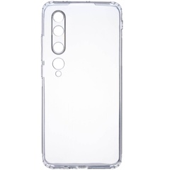 TPU чехол GETMAN Transparent 1,0 mm для Xiaomi Mi 10 / Mi 10 Pro Бесцветный (прозрачный)