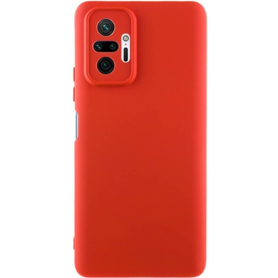 Чехол Silicone Cover Lakshmi Full Camera (A) для Xiaomi Redmi Note 10 Pro / 10 Pro Max Красный / Red