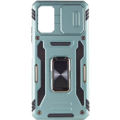 Удароміцний чохол Camshield Army Ring для Xiaomi Poco X5 Pro 5G / Note 12 Pro 5G, Зелений / Light Green