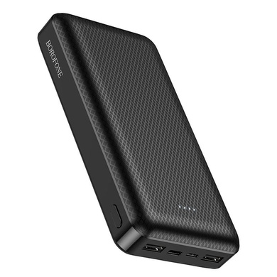 Портативное ЗУ Power Bank BOROFONE BJ3A Minimalist 20000 mAh Черный