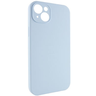 Чохол Silicone Case Full Camera Protective (AA) NO LOGO для Apple iPhone 15 (6.1"), Голубой / Sweet Blue