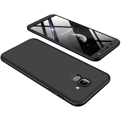 Пластиковая накладка GKK LikGus 360 градусов (opp) для Samsung Galaxy S9 Черный