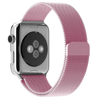 Ремешок Milanese Loop Design для Apple watch 42mm/44mm/45mm/49mm Rose Pink