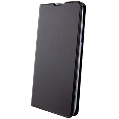 Шкіряний чохол книжка GETMAN Elegant (PU) для Motorola Moto E40, Чорний