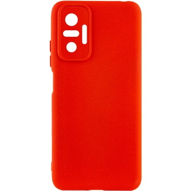 Чехол Silicone Cover Lakshmi Full Camera (A) для Xiaomi Redmi Note 10 Pro / 10 Pro Max Красный / Red