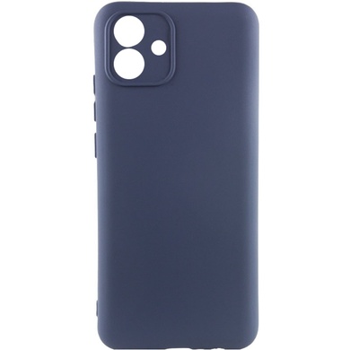 Чохол Silicone Cover Lakshmi Full Camera (A) для Samsung Galaxy A04e, Синій / Midnight Blue