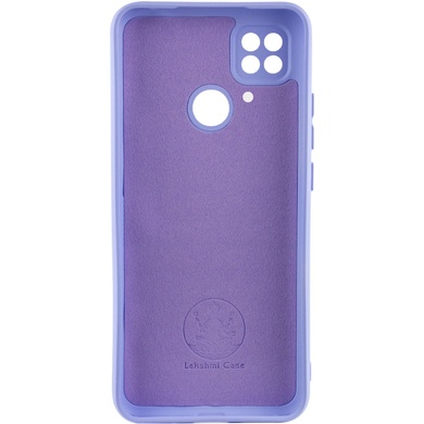 Чехол Silicone Cover Lakshmi Full Camera (AA) для Xiaomi Redmi 10C Сиреневый / Dasheen