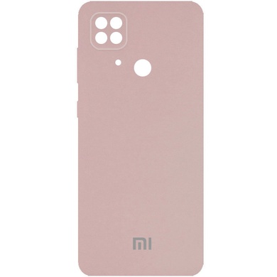 Чохол Silicone Cover Full Camera (AA) для Xiaomi Redmi 10C, Рожевий / Pink Sand