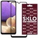 Захисне скло SKLO 3D (full glue) для Samsung Galaxy A22 4G / M32, Чорний