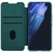 Шкіряний чохол (книга) Nillkin Qin Pro Plain Camshield для Samsung Galaxy S23+, Зелений