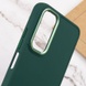 TPU чохол Bonbon Metal Style для Xiaomi Redmi Note 11 (Global) / Note 11S, Зелений / Army green