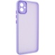 TPU+PC чехол Accent для Samsung Galaxy A05 White / Purple