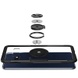 TPU+PC чохол Deen CrystalRing for Magnet (opp) для Samsung Galaxy S10e, Бесцветный / Черный