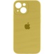 Чехол Silicone Case Full Camera Protective (AA) для Apple iPhone 14 (6.1") Желтый / Mellow Yellow