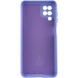 Чохол Silicone Cover Lakshmi Full Camera (A) для Samsung Galaxy A12 / M12, Бузковий / Dasheen
