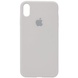 Чохол Silicone Case Full Protective (AA) для Apple iPhone XS Max (6.5 "), Сірий / Stone