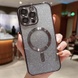 TPU чехол Delight case with MagSafe с защитными линзами на камеру для Apple iPhone 14 Pro (6.1") Черный / Black