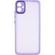 TPU+PC чехол Accent для Samsung Galaxy A05 White / Purple