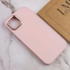 TPU чехол Bonbon Metal Style для Apple iPhone 14 Plus (6.7") Розовый / Light pink