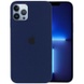 Чехол Silicone Case Full Protective (AA) для Apple iPhone 13 Pro (6.1") Синий / Deep navy