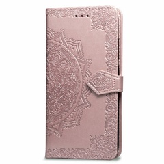 Кожаный чехол (книжка) Art Case с визитницей для Xiaomi Redmi 6A Розовый