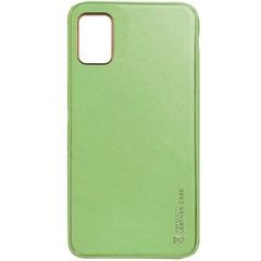 Кожаный чехол Xshield для Samsung Galaxy A04s Зеленый / Pistachio