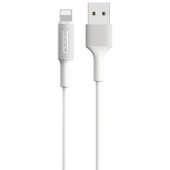 Дата кабель Borofone BX1 EzSync USB to Lightning (1m), Білий