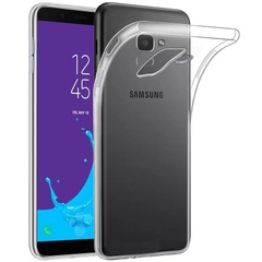 TPU чехол Epic Transparent 1,5mm для Samsung J600F Galaxy J6 (2018) Бесцветный (прозрачный)