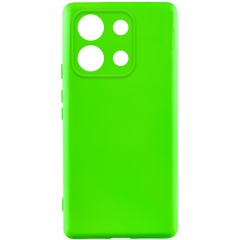 Чохол Silicone Cover Lakshmi Full Camera (A) для Xiaomi Poco X6 Pro, Салатовый / Neon green