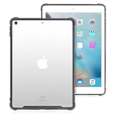 TPU+PC чехол Simple c усиленными углами для Apple iPad mini 4 / iPad Mini (2019) Серый (прозрачный)