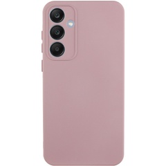 Чехол Silicone Cover Lakshmi Full Camera (AA) для Samsung Galaxy S25 Розовый / Pink Sand