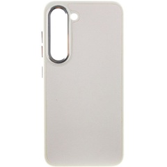 Шкіряний чохол Bonbon Leather Metal Style для Samsung Galaxy S23+, Білий / White