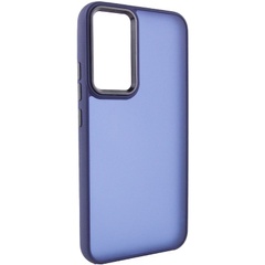 Чохол TPU+PC Lyon Frosted для Samsung Galaxy A55, Navy Blue