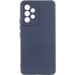 Чохол Silicone Cover Lakshmi Full Camera (AAA) для Samsung Galaxy A53 5G, Темно-синій / Midnight blue