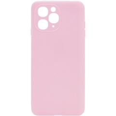 Силиконовый чехол Candy Full Camera для Apple iPhone 11 Pro (5.8") Розовый / Pink Sand