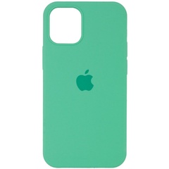 Чохол Silicone Case Full Protective (AA) для Apple iPhone 12 Pro / 12 (6.1"), Зелений / Spearmint