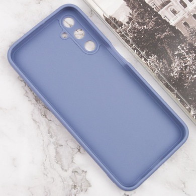 Силиконовый чехол Candy Full Camera для Samsung Galaxy A15 4G/5G Голубой / Mist blue