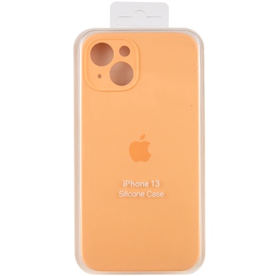 Чохол Silicone Case Full Camera Protective (AA) для Apple iPhone 15 Plus (6.7"), Помаранчевий / Cantaloupe