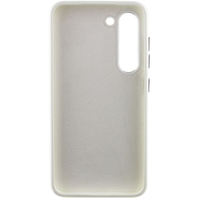 Шкіряний чохол Bonbon Leather Metal Style для Samsung Galaxy S23+, Білий / White