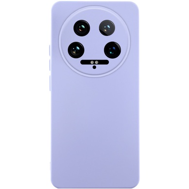 Чохол Silicone Cover Lakshmi Full Camera (AA) для Xiaomi 14 Ultra, Бузковий / Dasheen