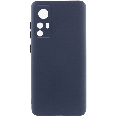 Чехол Silicone Cover Lakshmi Full Camera (A) для Xiaomi Redmi Note 12S Синий / Midnight Blue