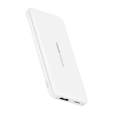 Портативное зарядное устройство Usams PB33 US-CD96 Single USB 5000mAh Белый