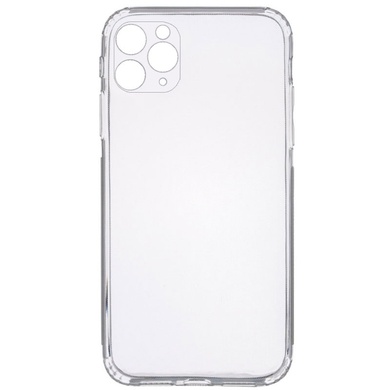 TPU чехол GETMAN Clear 1,0 mm для Apple iPhone 11 Pro Max (6.5") Бесцветный (прозрачный)