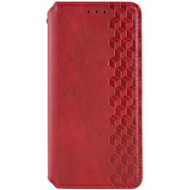 Шкіряний чохол книжка GETMAN Cubic (PU) для Xiaomi 13T, Червоний