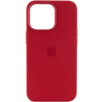 Чохол Silicone case (AAA) full with Magsafe and Animation для Apple iPhone 13 Pro (6.1"), Червоний / Red