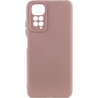 Чохол Silicone Cover Lakshmi Full Camera (AA) для Xiaomi Redmi Note 11 (Global) / Note 11S, Рожевий / Pink Sand