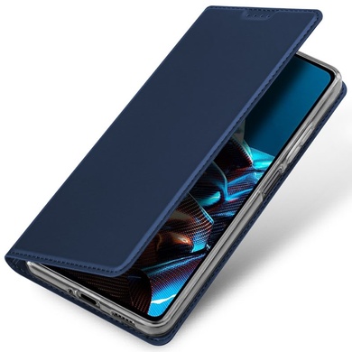Чехол-книжка Dux Ducis с карманом для визиток для Xiaomi 13 Синий